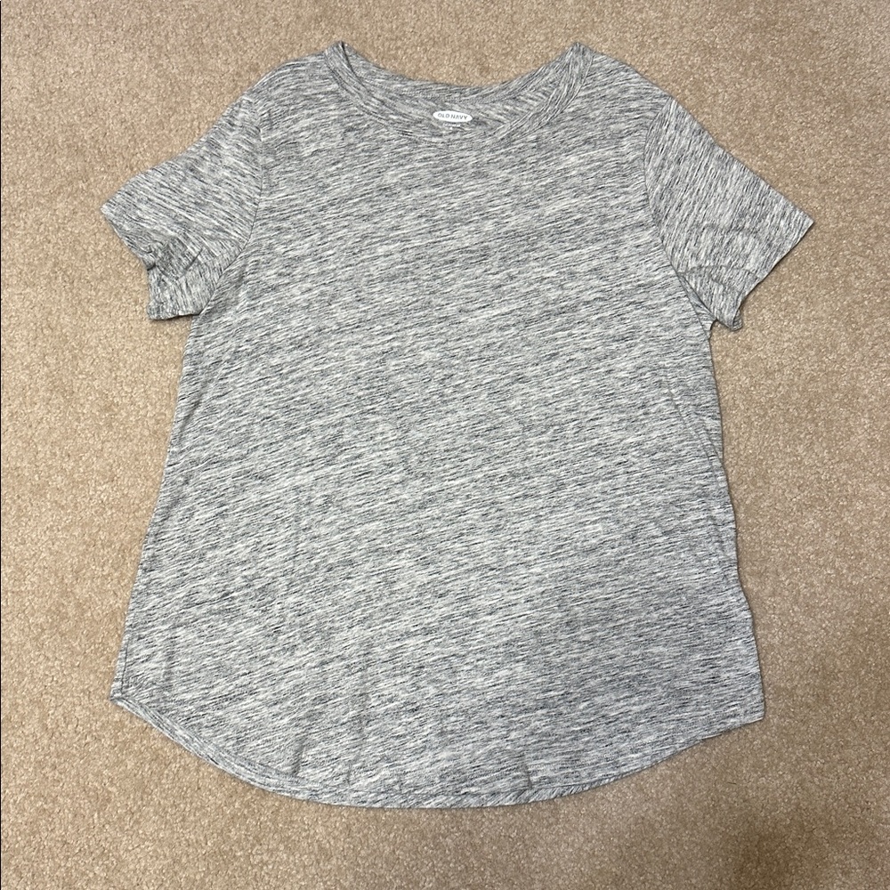Old Navy EveryWear space dye short sleeve tee